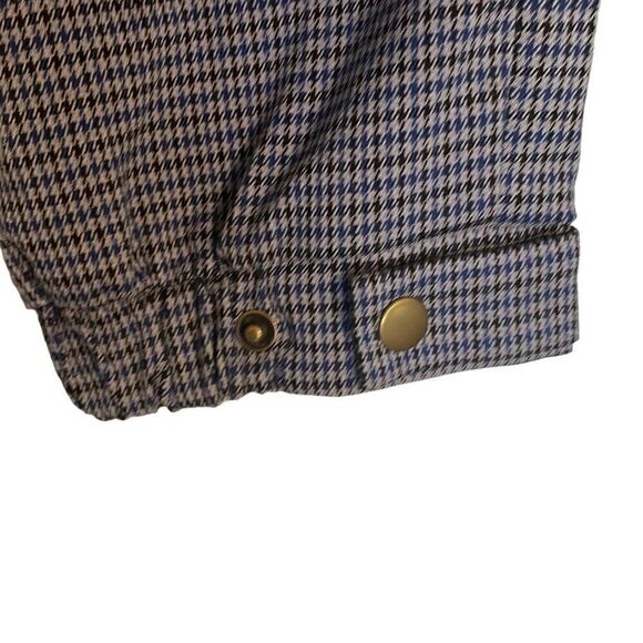 Susan Graver houndstooth stretch waist adjustable cuff cargo pocket pants SP - Picture 7 of 12